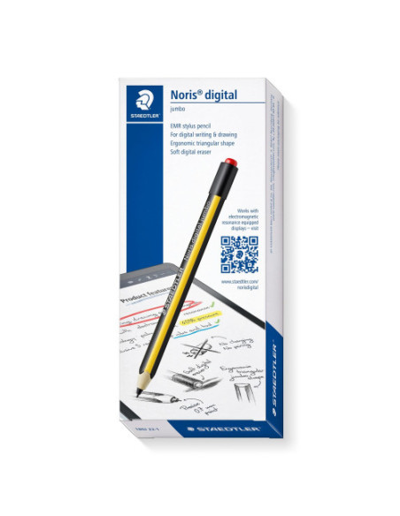 LAPIZ NORIS DIGITAL JUMBO FORMA HEXAGONAL STAEDTLER 180J 22-1