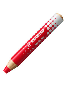 LAPIZ PARA PIZARRA BLANCA MARKDRY ROJO STABILO 648/40 2