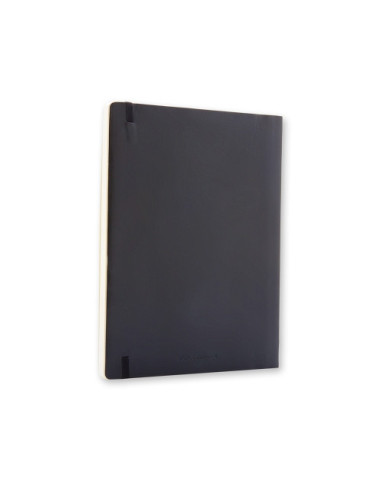 LIBRETA CLASICA TAPA BLANDA NEGRA XL (19X25CM)...