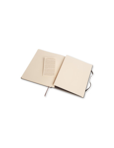 LIBRETA CLASICA TAPA DURA NEGRA XL (19X25CM)...