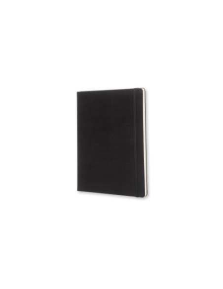 LIBRETA CLASICA TAPA DURA NEGRA XL (19X25CM) RAYAS MOLESKINE QP090