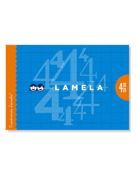 LIBRETA CUBIERTA BASICA 4º APAISADO RAYADO 4 MM 30 HOJAS APAISADA LAMELA 06AP04