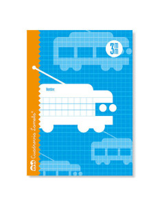 LIBRETA CUBIERTA BASICA 4º RAYADO 3 MM 30 HOJAS LAMELA 06003