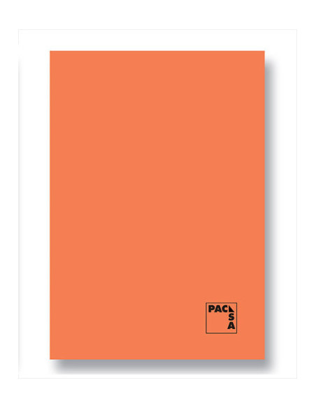 LIBRETA GOFRADA TAPA CARTULINA 70 GRS. A-4 48 HOJAS C.46 CON MARGEN SURTIDO PACSA 20335