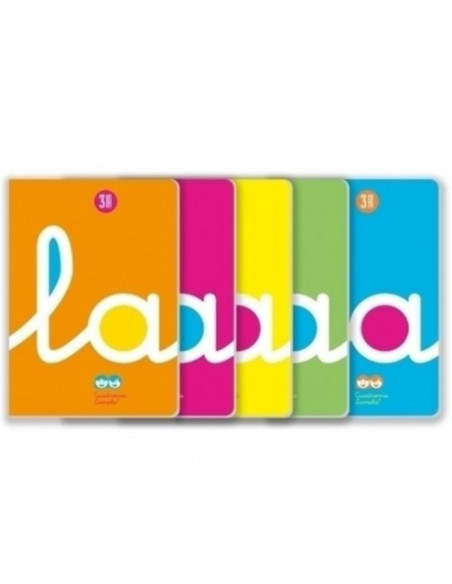 LIBRETA LAMELA FORMATO A4 RAYADO 3 MM - 50 HOJAS POLIPROPILENO 90 GRS. LAMELA 06A4P03