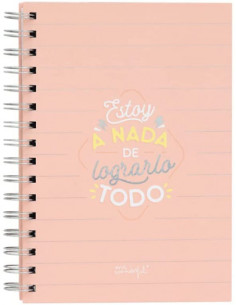LIBRETA PEQUEÑA - ESTOY A NADA DE LOGRARLO TODO MR WONDERFUL WOA11053ES 2