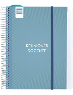 LIBRETA REUNIONES DOCENTE 1/4 ESPAÑOL (ATEMPORAL) FINOCAM 5340800