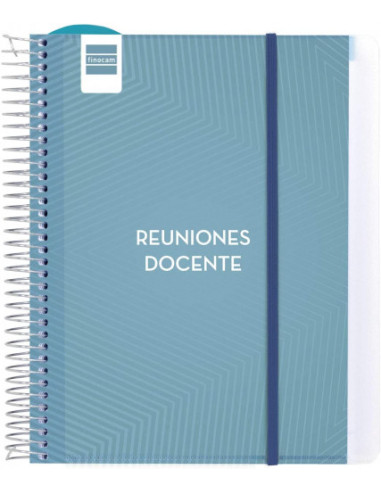 LIBRETA REUNIONES DOCENTE 1/4 ESPAÑOL (ATEMPORAL) FINOCAM 5340800