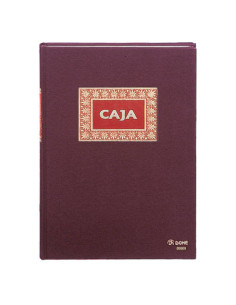 LIBRO DE CONTABILIDAD CAJA FOLIO NATURAL 100 HOJAS NUMERADAS DOHE 09909