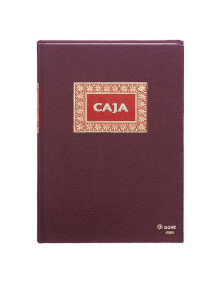 LIBRO DE CONTABILIDAD CAJA FOLIO NATURAL 100 HOJAS NUMERADAS DOHE 09909