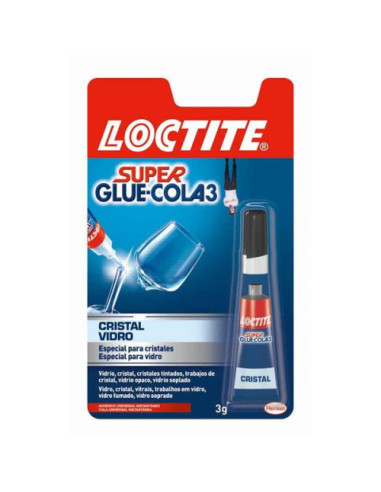 LOCTITE SUPERGLUE-3 CRISTAL BL 3 GR LOCTITE 2641332