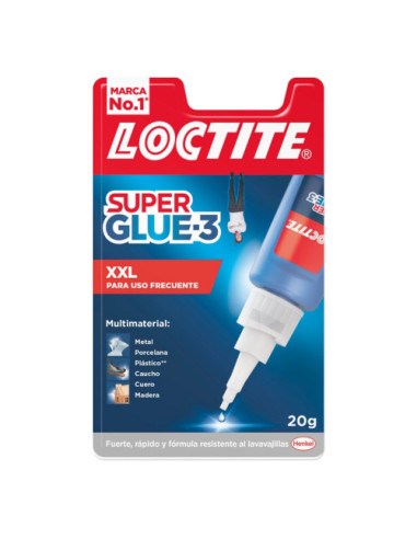 LOCTITE SUPERGLUE-3 XXL 20G LOCTITE 2961156