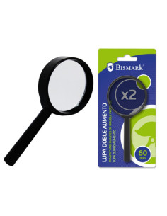 LUPA DOBLE AUMENTO DIAMETRO 50 MM BISMARK 330646 2