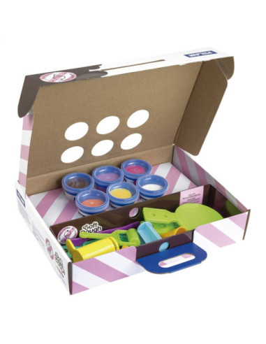 MALETÍN 6 BOTES PASTA BLANDA SOFT DOUGH DE 59GR...