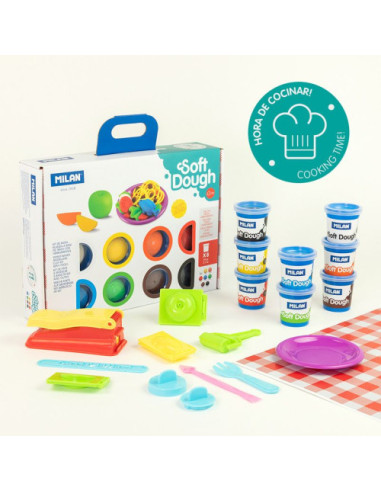 MALETÍN 8 BOTES PASTA BLANDA SOFT DOUGH DE 59GR...