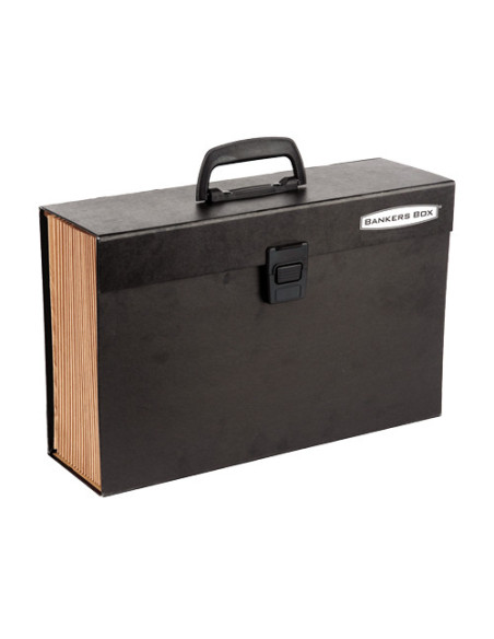 MALETIN CLASIFICADOR ACORDEON BASIC NEGRO BANKERS BOX 9352101 MALETIN CLASIFICADOR ACORDEON BASIC NEGRO BANKERS BOX 9352101