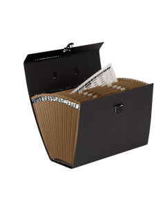 MALETIN CLASIFICADOR ACORDEON BASIC NEGRO BANKERS BOX 9352101 2