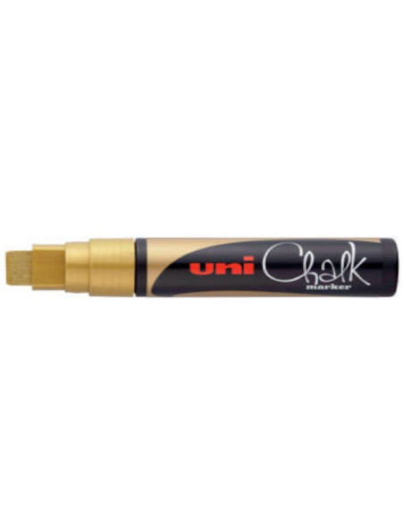MARCADOR CHALK PWE-17K PIZARRA VERDE 15MM. ORO UNI-BALL 222125000
