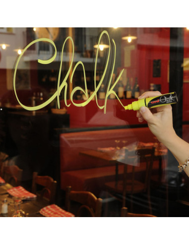 MARCADOR CHALK PWE-8K PIZARRA VERDE 8MM. ROJO...