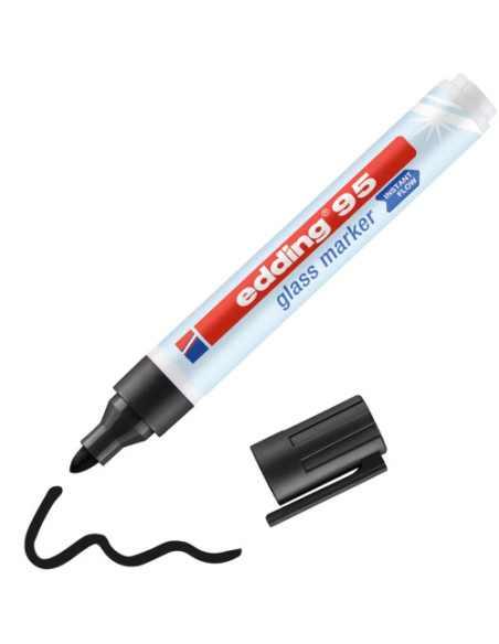 MARCADOR DE PUNTA REDONDA PARA CRISTAL GROSOR DE TRAZO: 1