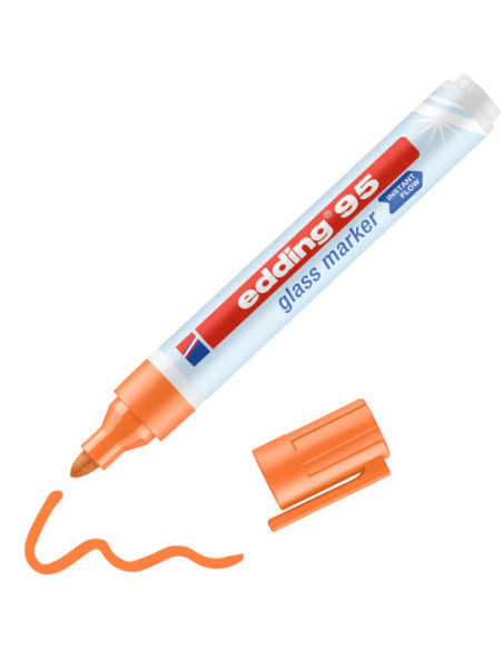 MARCADOR DE PUNTA REDONDA PARA CRISTAL GROSOR DE TRAZO: 1