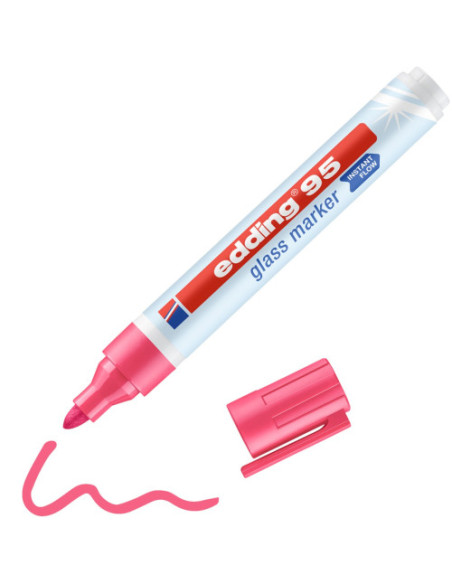 MARCADOR DE PUNTA REDONDA PARA CRISTAL GROSOR DE TRAZO: 1