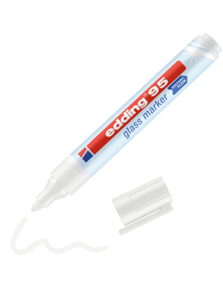 MARCADOR DE PUNTA REDONDA PARA CRISTAL GROSOR DE TRAZO: 1