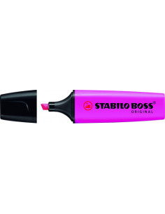 MARCADOR FLUORESCENTE BOSS ORIGINAL TRAZO 2/5MM. MAGENTA STABILO 70/58