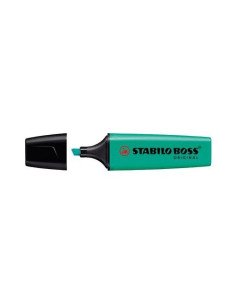 MARCADOR FLUORESCENTE BOSS ORIGINAL TRAZO 2/5MM. TURQUESA STABILO 70/51