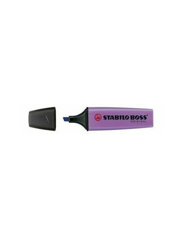 MARCADOR FLUORESCENTE BOSS ORIGINAL TRAZO 2/5MM. VIOLETA STABILO 70/55