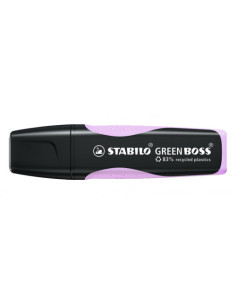 MARCADOR FLUORESCENTE GREEN BOSS PASTEL BRISA VIOLETA STABILO 6070/155