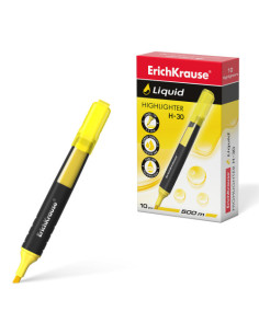 MARCADOR FLUORESCENTE LIQUID H-30 AMARILLO ERICHKRAUSE  47973
