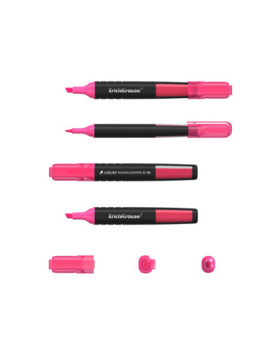 MARCADOR FLUORESCENTE LIQUID H-30 ROSA...