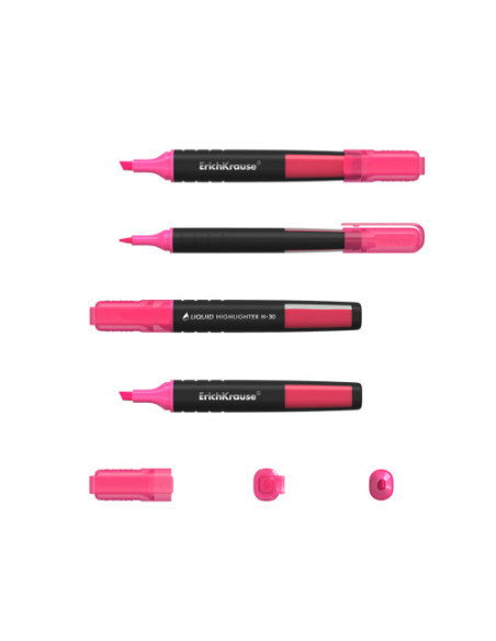 MARCADOR FLUORESCENTE LIQUID H-30 ROSA ERICHKRAUSE  47975