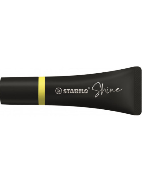 MARCADOR FLUORESCENTE SHINE AMARILLO STABILO 76/24