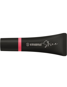 MARCADOR FLUORESCENTE SHINE ROSA STABILO 76/56