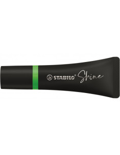 MARCADOR FLUORESCENTE SHINE VERDE STABILO 76/33
