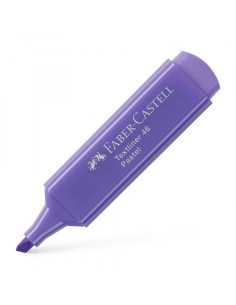 MARCADOR FLUOR TEXTLINER LILA PASTEL FABER CASTELL 154656