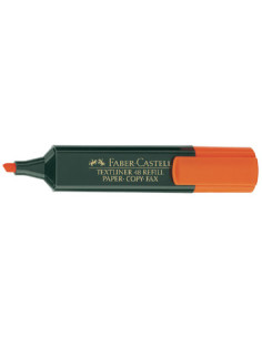 MARCADOR FLUOR TEXTLINER NARANJA FABER CASTELL 154815
