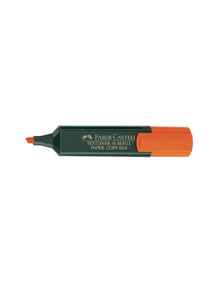 MARCADOR FLUOR TEXTLINER NARANJA FABER CASTELL 154815