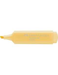 MARCADOR FLUOR TEXTLINER VAINILLA PASTEL FABER CASTELL 154667 2