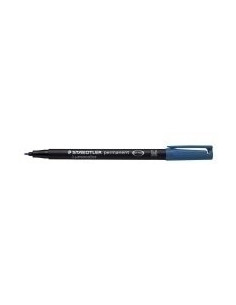 MARCADOR LUMOCOLOR PERMANENTE PUNTA MEDIA 1MM. AZUL STAEDTLER 317-3