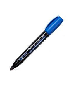 MARCADOR MULTIMARK WINNER 54-E AZUL PUNTA BISELADA Y SIN CLIP FABER CASTELL 153151