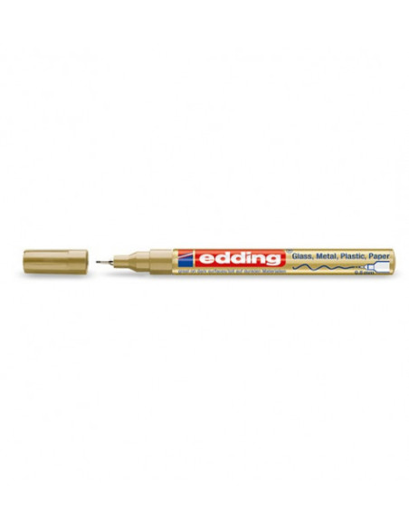 MARCADOR PERMANENTE 0.8MM 780 ORO EDDING 780-53