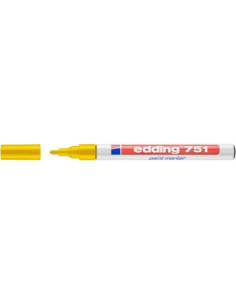 MARCADOR PERMANENTE 1-2MM 751 AMARILLO EDDING 751-05