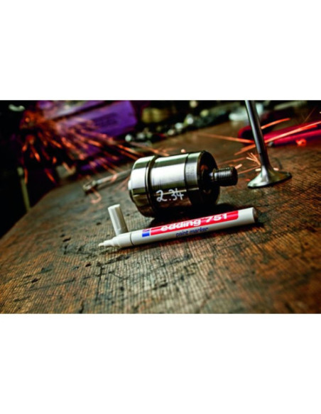 MARCADOR PERMANENTE 1-2MM 751 AMARILLO EDDING 751-05