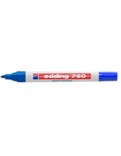 MARCADOR PERMANENTE 2-4MM 750 AZUL EDDING 750-3