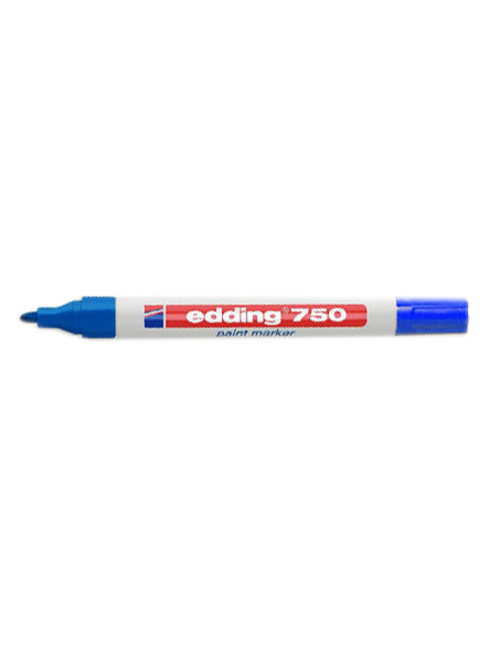 MARCADOR PERMANENTE 2-4MM 750 AZUL EDDING 750-3