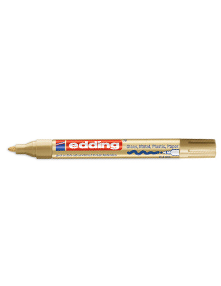 MARCADOR PERMANENTE 2-4MM 750 ORO EDDING 750-53