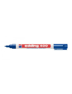 MARCADOR PERMANENTE BOLSILLO PUNTA REDONDA AZUL EDDING 400-03